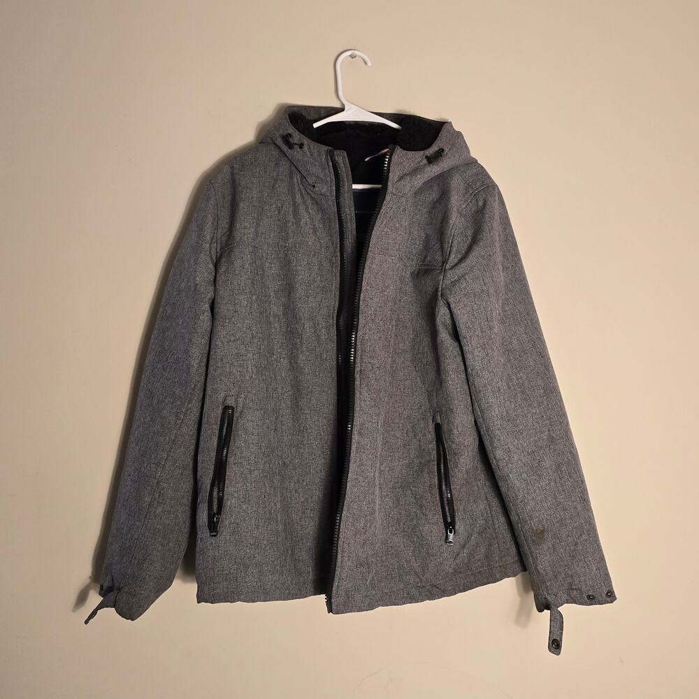 Tommy Hilfiger Men's M Performance Full Zip Hooded Jacket with Sherpa Lining